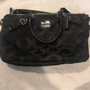 Authentic Black Coach Purse